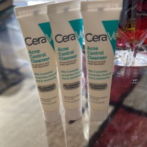 CeraVe Acne Control Cleanser - Brand New 0.34 Fl Oz